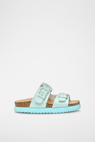 Sandalias Bubblebow - Verde agua