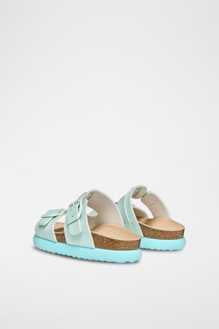Sandalias Bubblebow - Verde agua