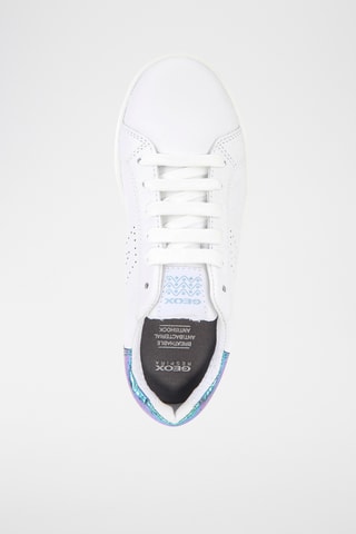 Baskets en cuir Djrock - Blanc