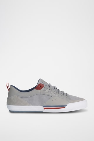 Baskets en cuir Kaven - Gris clair
