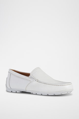 Mocassins en cuir Moner - Blanc