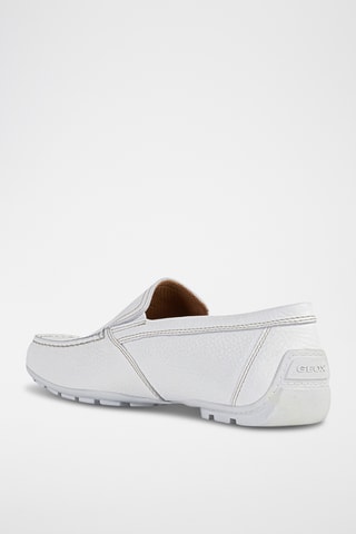 Mocassins en cuir Moner - Blanc