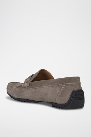 Mocassins en nubuck Moner - Gris