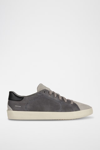 Baskets en cuir nappa Warley - Gris