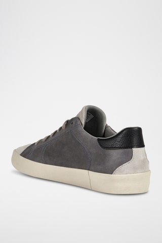 Baskets en cuir nappa Warley - Gris