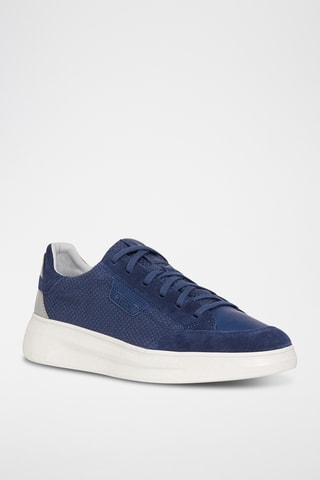 Baskets en nubuck Maestrale - Bleu roi