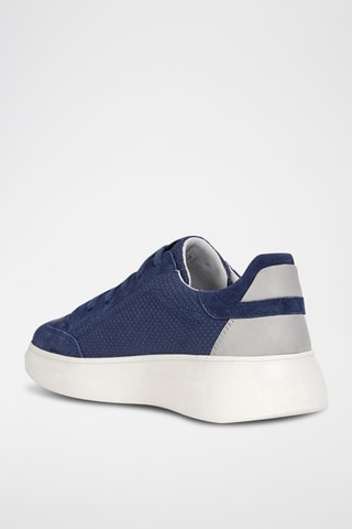 Baskets en nubuck Maestrale - Bleu roi