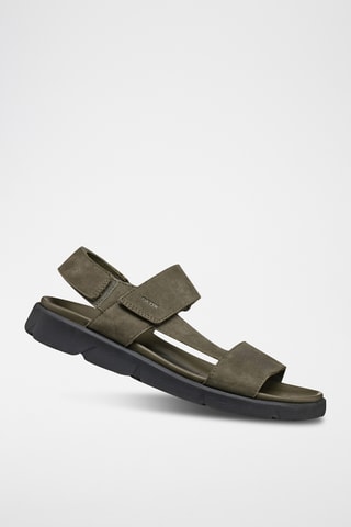 Sandales en nubuck Xand - Kaki
