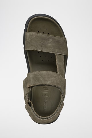 Sandales en nubuck Xand - Kaki