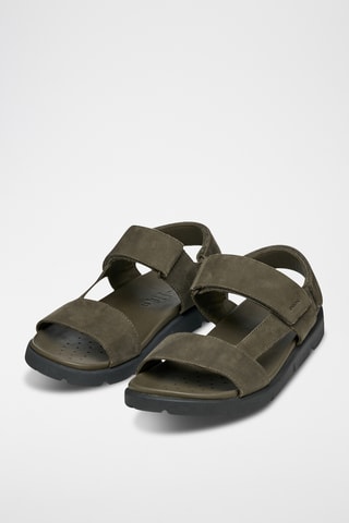 Sandales en nubuck Xand - Kaki