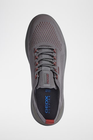 Baskets Spherica - Gris et rouge