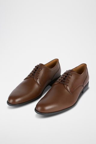 Derbys en cuir Iacopo - Marron