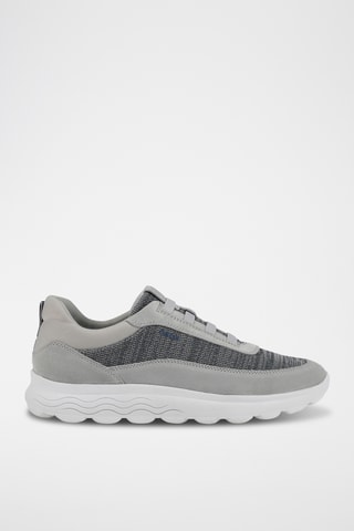 Baskets en nubuck Spherica - Gris clair
