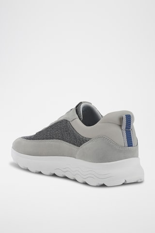 Baskets en nubuck Spherica - Gris clair