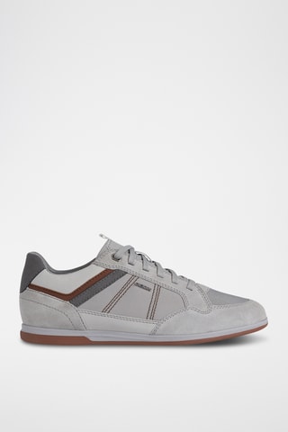 Baskets en cuir Renan - Gris clair