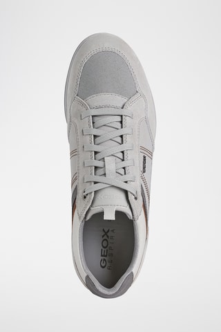 Baskets en cuir Renan - Gris clair