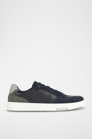Zapatillas de piel ovina napa Segnale - Azul marino