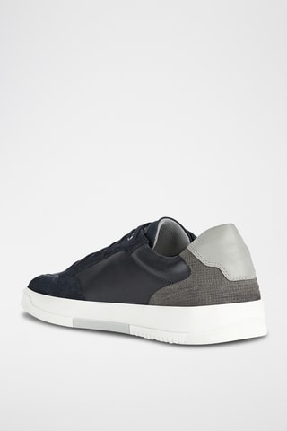 Zapatillas de piel ovina napa Segnale - Azul marino
