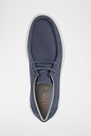 Mocassins en cuir Errico - Bleu-gris
