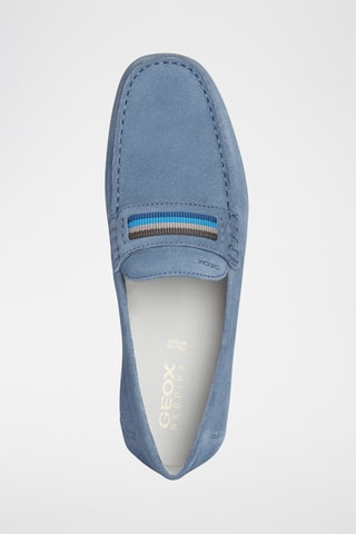 Mocassins en nubuck Tivoli - Bleu cobalt