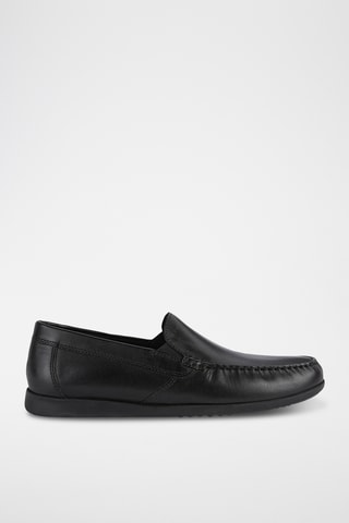 Mocassins en cuir verni Sile - Noir