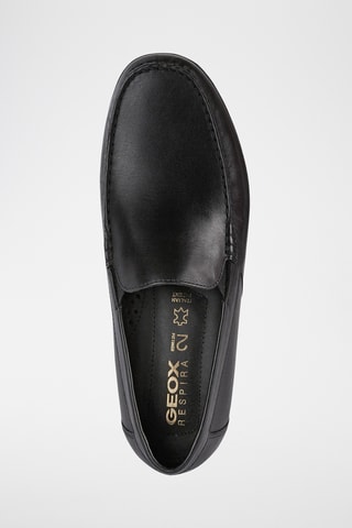 Mocassins en cuir verni Sile - Noir