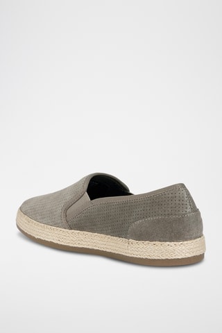 Espadrilles en nubuck Pantelleria - Gris
