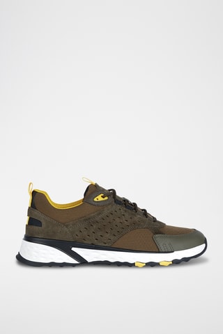 Baskets en cuir Sterrato - Vert olive