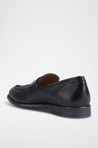 Mocassins en cuir de chèvre Anghiari - Noir