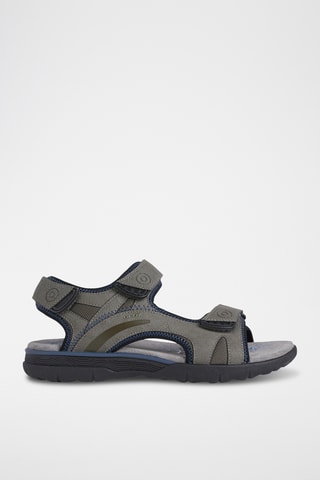 Sandales Spherica - Vert olive et gris