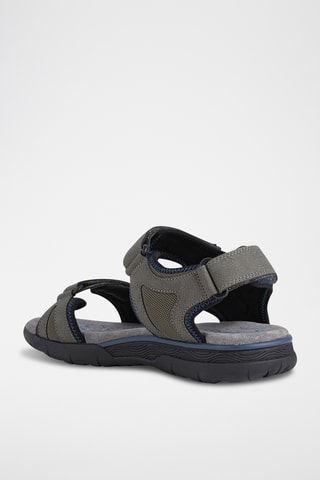 Sandales Spherica - Vert olive et gris
