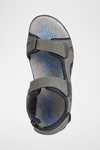 Sandales Spherica - Vert olive et gris