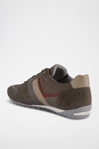 Baskets en cuir Wells - Gris