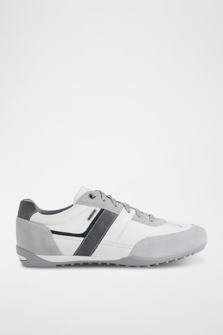Baskets en cuir Wells - Blanc