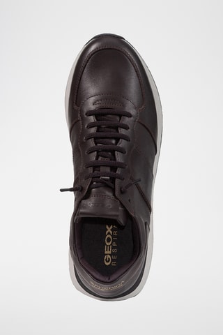 Baskets en cuir - Marron