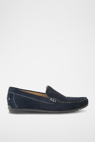 Mocassins en nubuck Siron - Bleu marine