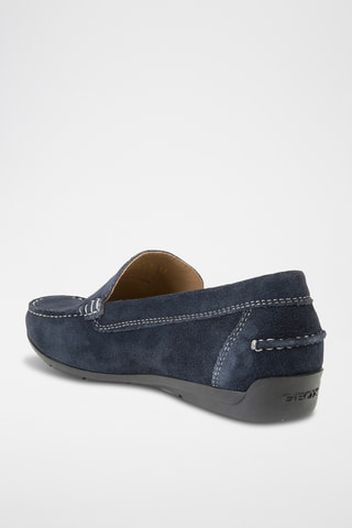 Mocassins en nubuck Siron - Bleu marine