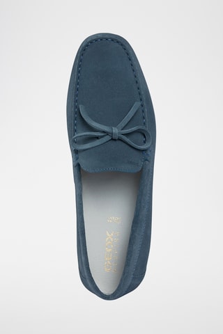 Mocassins en nubuck Siron - Bleu cobalt