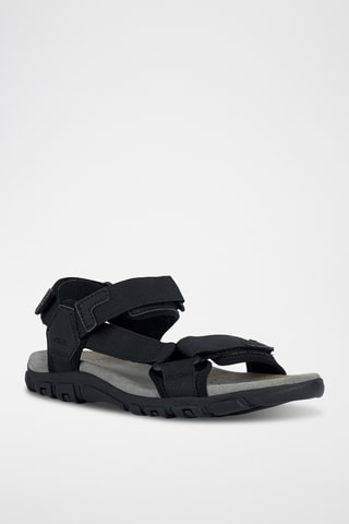 Sandales en nubuck Strada - Noir