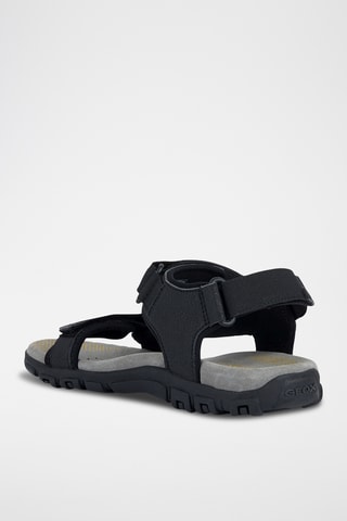 Sandales en nubuck Strada - Noir