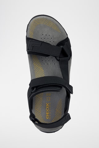 Sandales en nubuck Strada - Noir