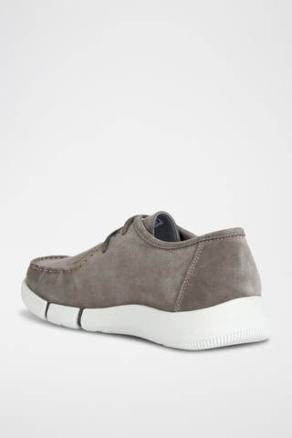 Mocassins en nubuck Adacter - Gris clair