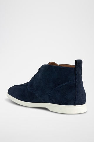 Boots en nubuck Venzone - Bleu marine