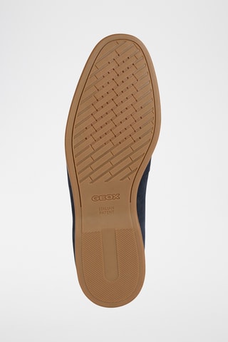Mocassins en nubuck Venzone - Bleu marine