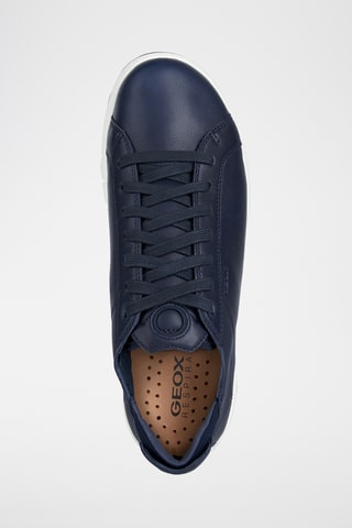 Baskets en cuir Aerantis - Bleu marine