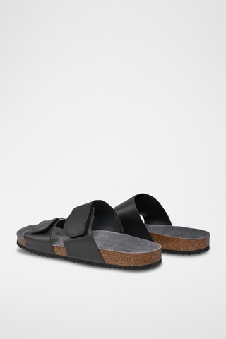Sandales en cuir Ghita - Noir