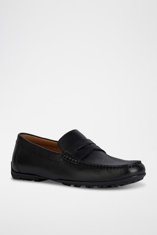 Mocassins en cuir Kosmopolis - Noir