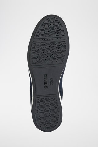 Baskets en nubuck Ionio - Bleu marine