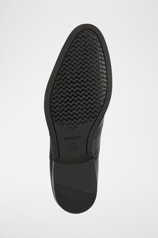 Richelieus en cuir Hampstead - Noir