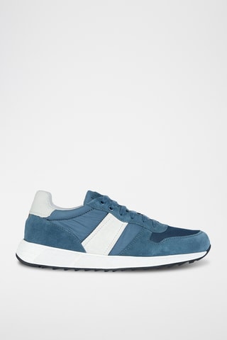 Baskets en nubuck Molveno - Bleu cobalt